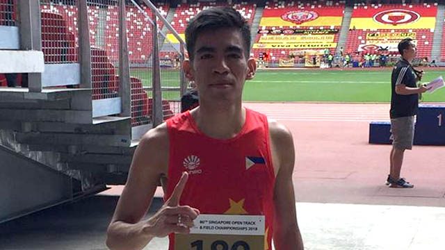 Elbren Neri claims gold in Singapore Open 800m run