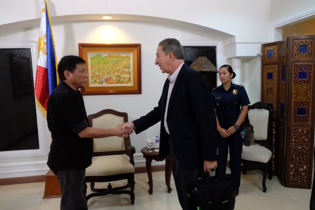 More diplomats visit Duterte in ‘Panacañang’