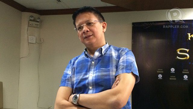 BBL CO-AUTHOR. Senator Francis Escudero co-authored the Bangsamoro bill but now raises many questions about it. Photo by Ayee Macaraig/Rappler  