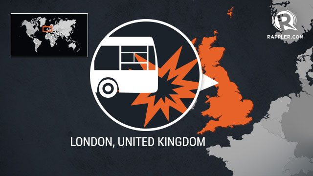 London bus crash injures several passengers