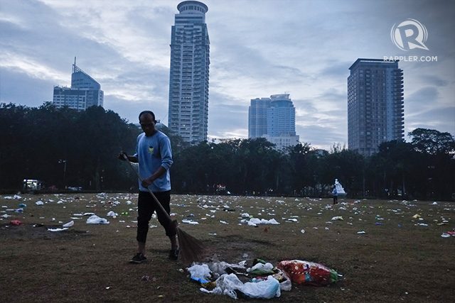 New Year trash in Manila: ‘Totally unacceptable’