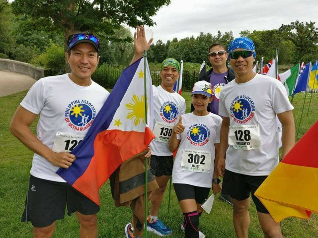 TEAM PHILIPPINES. The Philippine Team (L-R) Rolando Espina, Jivee Tolentino, Mylene Elliot, Rex Brillantes, and crew member Ons Damot (back). Photo from press release 