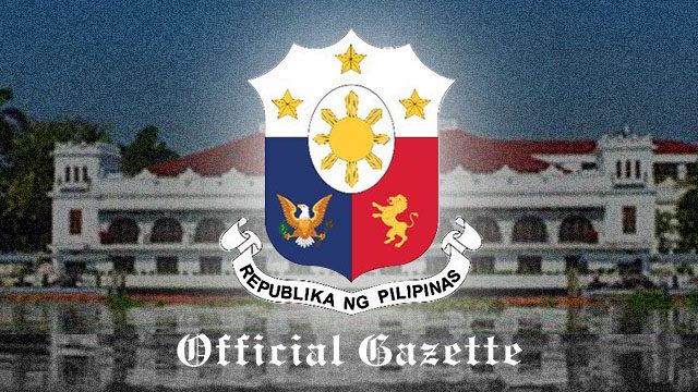 Deleted articles? Official Gazette says entire website down