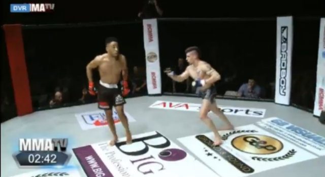 WATCH: MMA fighter knocked unconscious while showboating