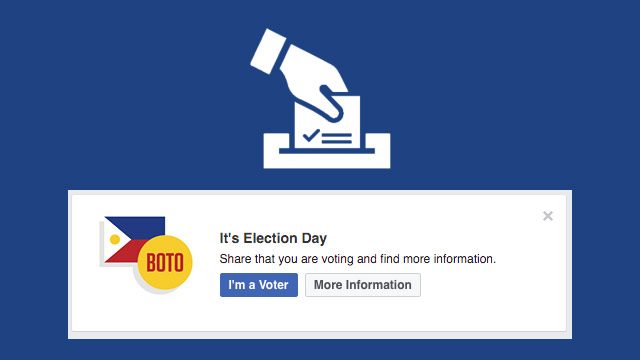 Facebook launches ‘I’m a Voter’ button in PH