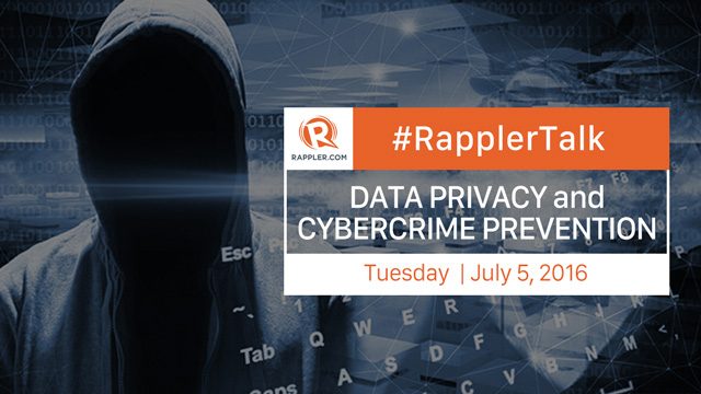 Rappler Talk: Data privacy and cybercrime prevention