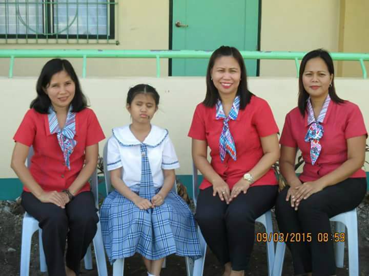 SPED program. Rawis Elementary School Principal Phoebe Santiago (center) says having the two teachers at Rawis Public Elementary School makes their special education institution ahead of others.  
