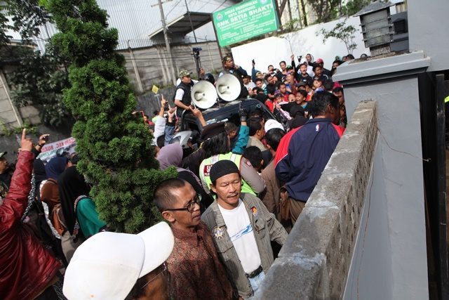 Ormas agama di Bandung tuntut gedung GBKP ditutup