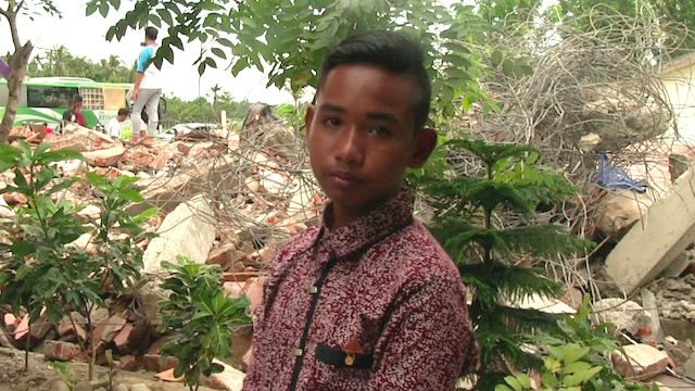 Gempa Aceh: Lolos dari reruntuhan, Agam kini sebatang kara