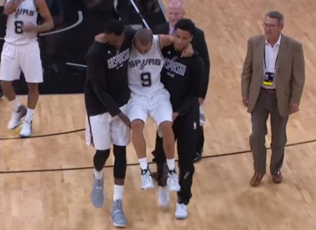 Tony Parker out for playoffs with quadriceps injury