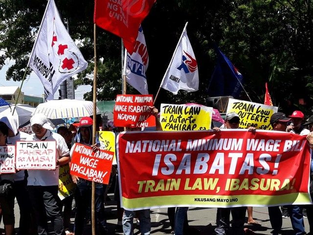 Colmenares, Roque back national minimum wage for Filipinos
