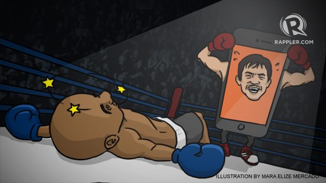 Pacquiao knocks out Mayweather in Twitter popularity
