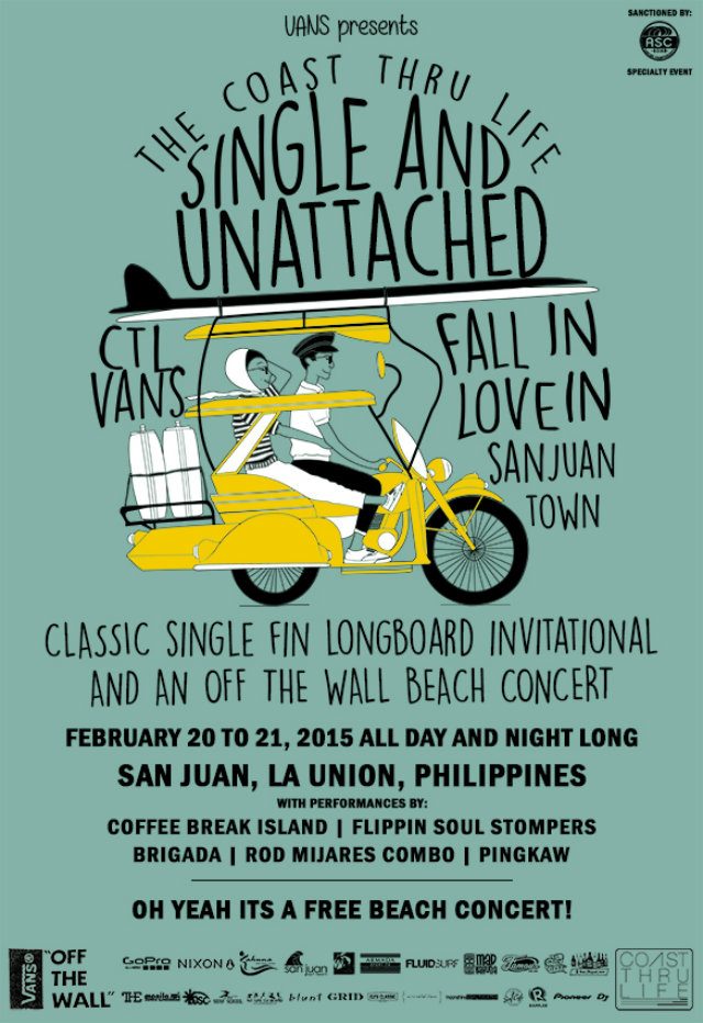 Vans presents 3rd Annual Invitational Classic Single Fin Longboard Contest