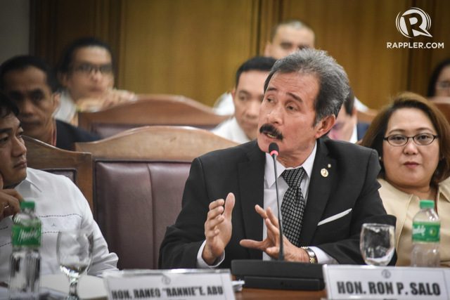 PRO-DEATH PENALTY. Deputy Speaker Fredenil Castro believes the death penalty is a way to exact payment from the perpetrators of heinous crimes. Photo by LeAnne Jazul/Rappler 