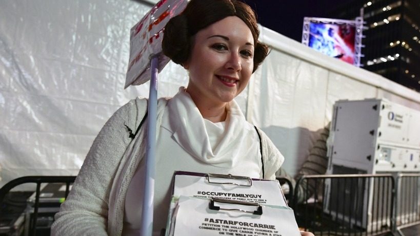‘Star Wars’ fans campaign for Princess Leia star in Hollywood