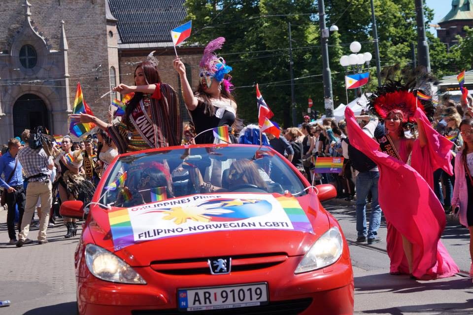 Filipino LGBTIs celebrate Oslo Pride
