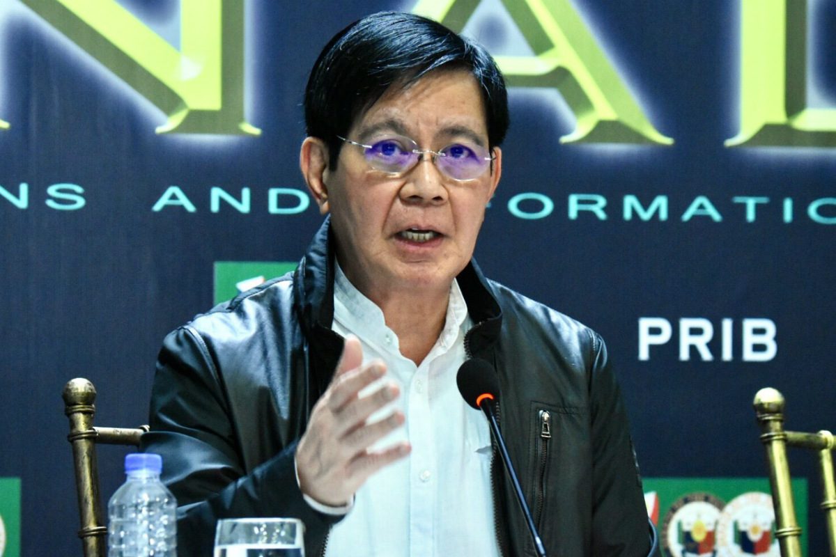 Duterte thinks Panfilo Lacson wants to be president