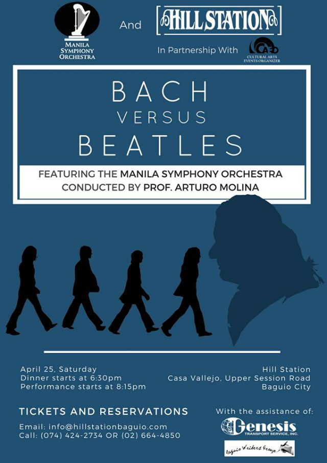 Manila Symphony Orchestra brings ‘Bach Vs. Beatles,’ masterclass to Baguio