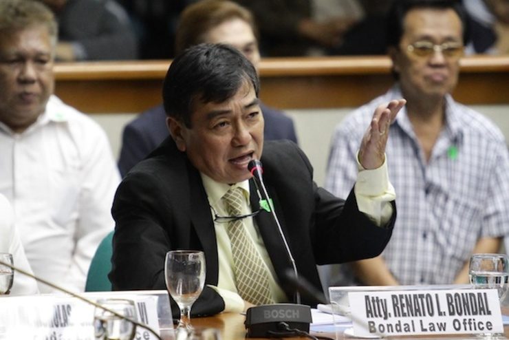 OVERPRICED BUILDING. Lawyer Renato Bondal makes the allegation at a Senate hearing on November 6, 2014. Photo by Mark Cristino/Rappler