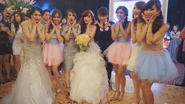 FOTO: Cantiknya pernikahan Angel Cherrybelle