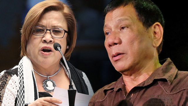 SC decision allows ‘coward’ Duterte to hide behind OP – De Lima