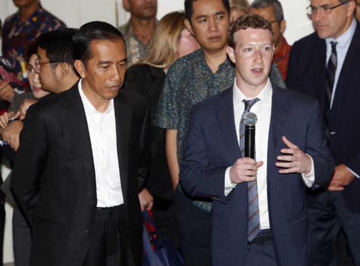 Facebook CEO’s Indonesia visit all over Twitter