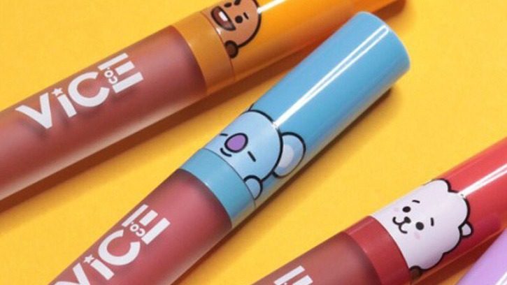 LOOK: Vice Cosmetics launches BT21 line of liquid lipsticks, tints
