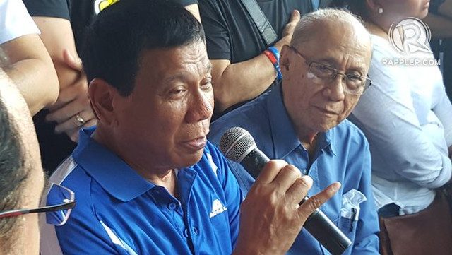 Duterte: Becoming a dictator would dishonor my mother