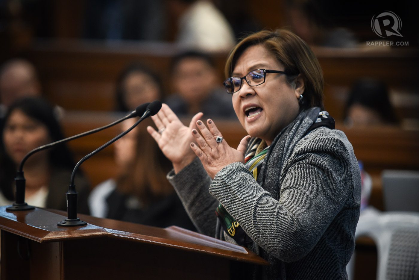 De Lima to public: Sorry for my ‘outburst, walkout’ at Senate probe