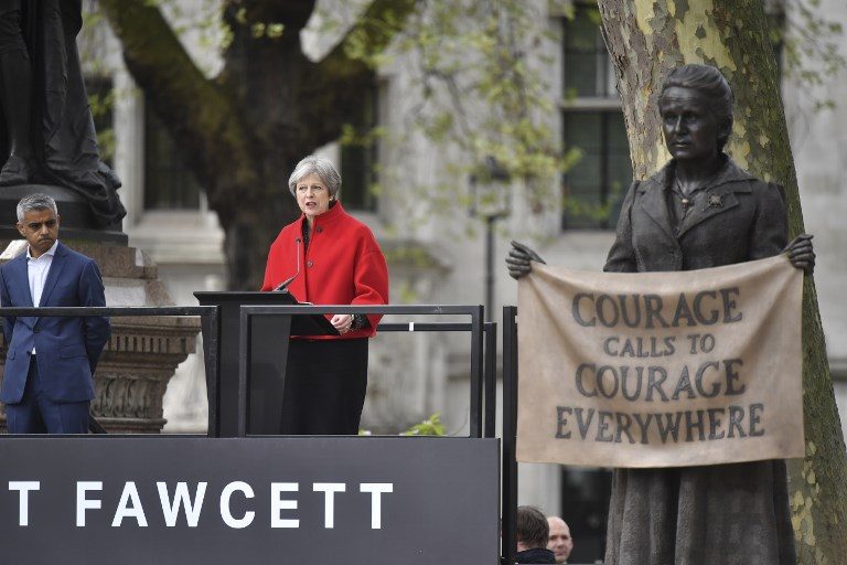 Women’s vote campaigner statue unveiled in London