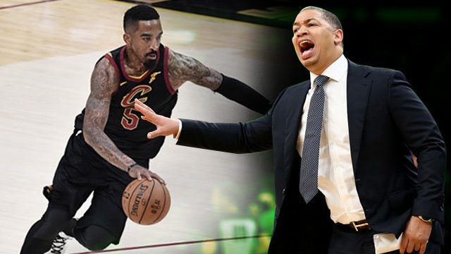 LOOK: ‘JR Smith,’ ‘Tyronn Lue’ show up in LeBron’s Lakers home debut