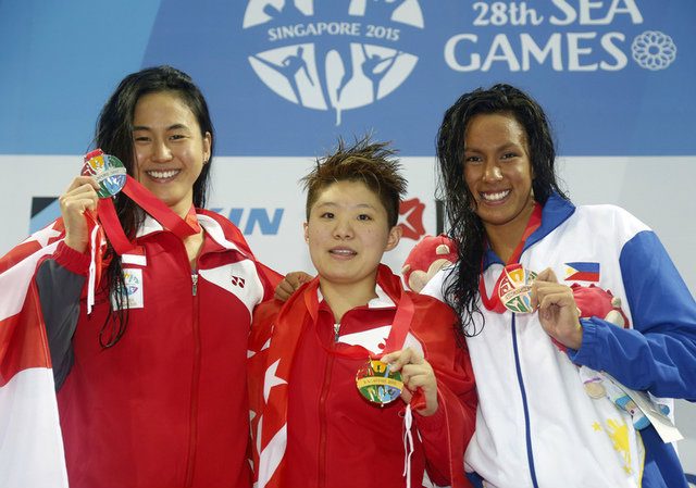 Jasmine Alkhaldi settles for bronze in women’s 100m freestyle
