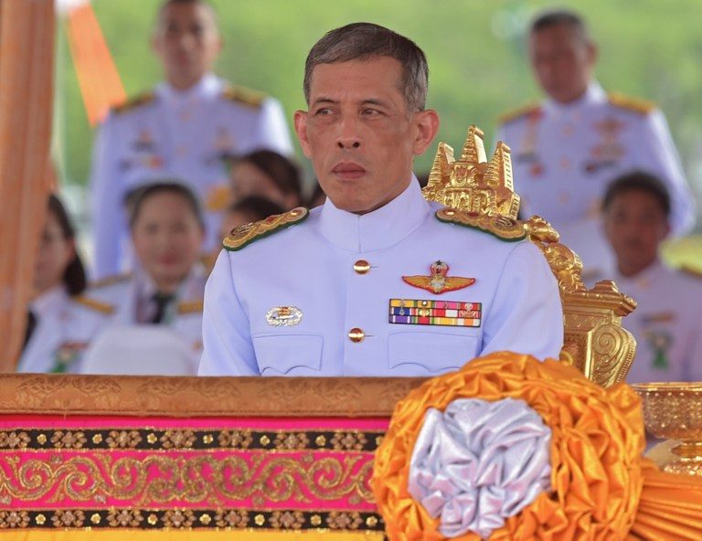 New Thai king urges unity in New Year’s Eve address