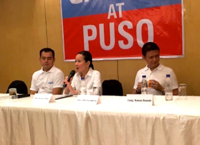 Grace Poe: Let Rodrigo Duterte run for president