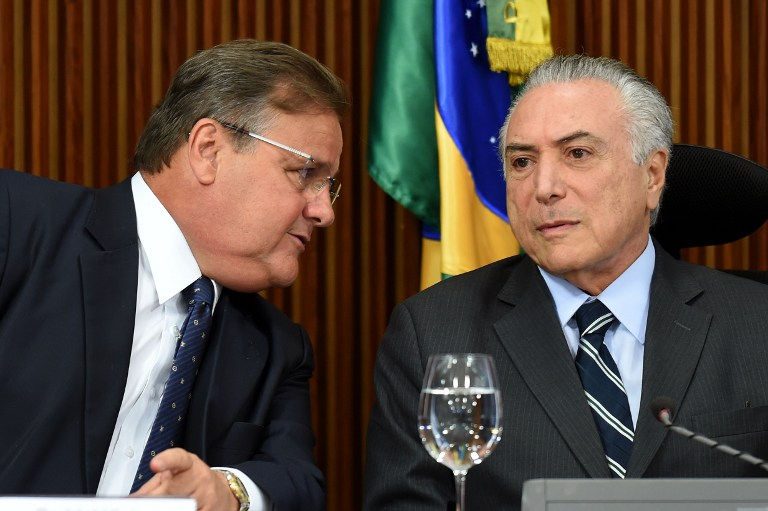 Brazil president’s ally resigns in corruption scandal