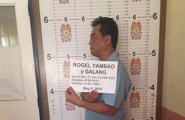 Tarlac LTO chief nabbed for possession of illegal drugs, explosives