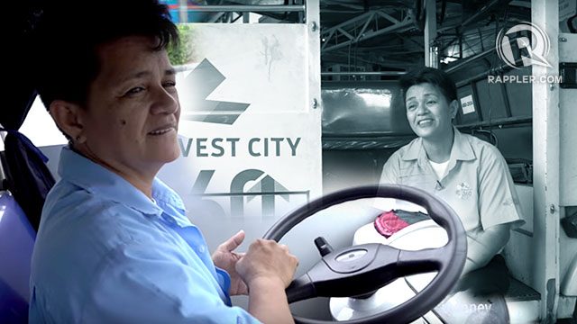 WATCH: E-jeepney lady driver on the joys of driving