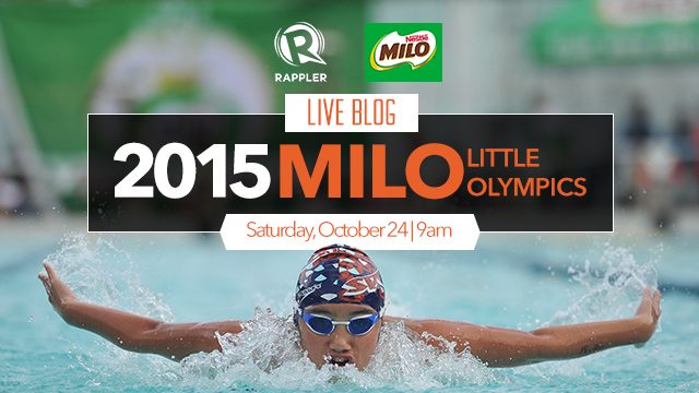 LIVE BLOG: 2015 MILO Little Olympics