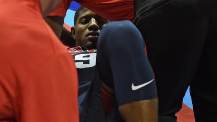 Paul George suffers compound leg fracture at Team USA scrimmage