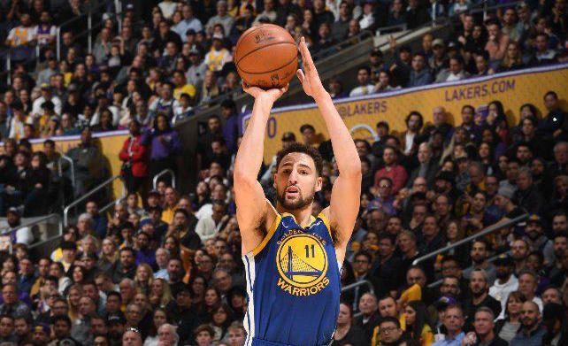WATCH: Klay Thompson leads Warriors’ romp of Lakers