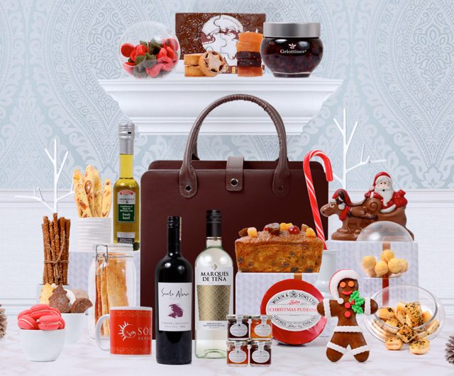 TAKE HOME THE LUXURY. Gift your loved ones with Yuletide Hampers loaded with the seasonâs best offerings. Hampers start at P3,888 