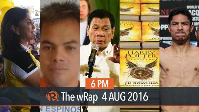 Duterte, Kerwin Espinosa, Pacquiao | 6PM wRap