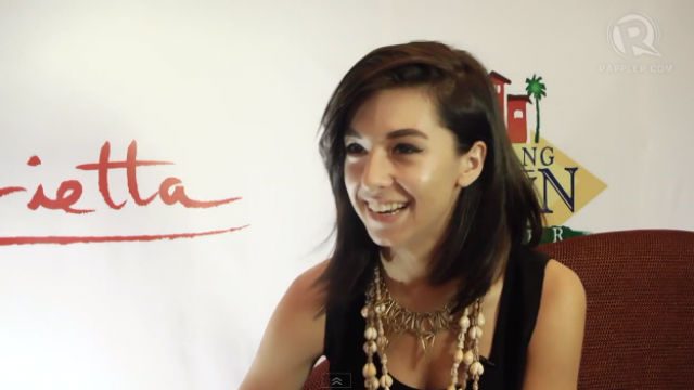 Video interview: Christina Grimmie on working with Adam Levine, why she loves PH fans