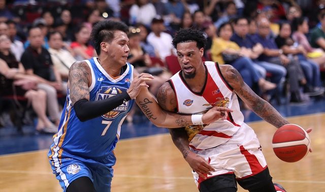 New San Miguel import McCullough introduces self to PBA in fashion