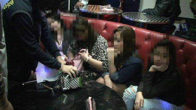 TRAFFICKED. 10 Southeast Asian women were forced to become sex workers by a couple in Taiwan. Photo from Kaohsiung City Police 