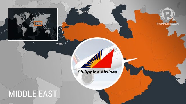PAL to start flying nonstop to 7 Middle East destinations in March