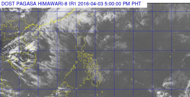 Still partly cloudy skies over PH on Monday
