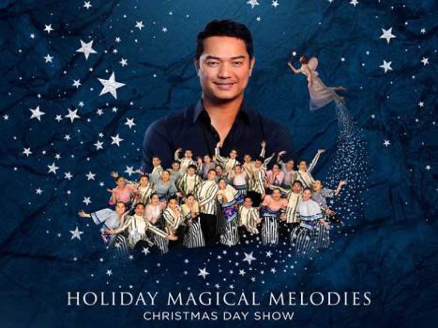 A magical Christmas with Ariel Rivera at Resorts World Manila