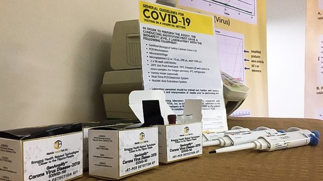 PH kits for 120,000 coronavirus tests available by April 4