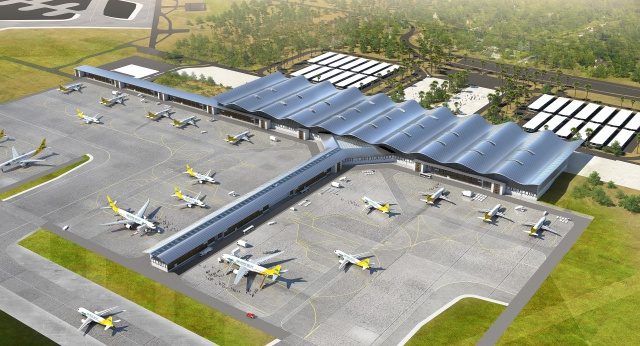 INFRA PROJECT. The BCDA says the Clark International Airport's new terminal building is expected to break ground in the 4th quarter of 2017 and would be completed in 2020. Artist perspective courtesy of BCDA    
